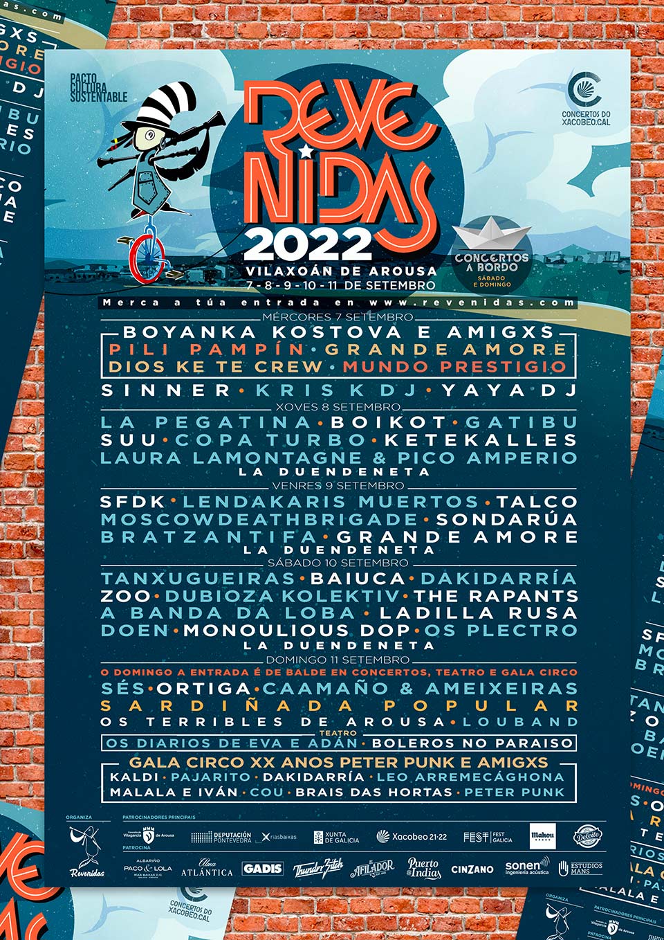 Revenidas 2022 Festival en Vilaxoán de Arousa